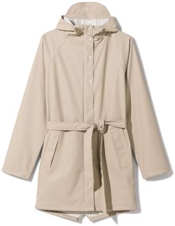 Hema Waterdichte dames regenjas zilvergrijs (zilvergrijs) - XL