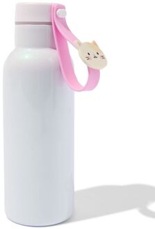 Hema Waterfles 500ml rvs dierenhanger