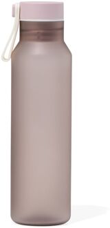 Hema Waterfles 600ml donkerroze (donkerroze)