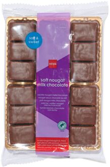 Hema Zachte nougat met melkchocolade 180gram
