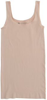 Hema Zwangerschapshemd naadloos beige (beige) - M