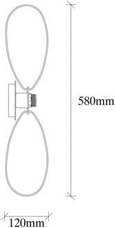 Hemdem 707-A wandlamp, spot design, zwart