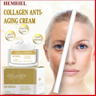HEMEIEL Face Cream Collagen Anti-aging Whitening Facial Cream Hyaluronic Acid Moisturizing Anti-Wrinkle Korean Skin Care