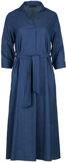 Hemelsblauwe Midi Dress met Riem - XL