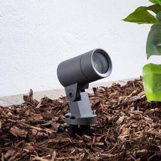 Hemmani prikspot, hoogte 35 cm, antraciet, aluminium