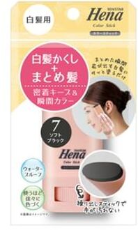 Hena Retouch Hair Color Stick 7 Soft Black - 15g