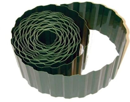 Hendrik Jan grasrand / borderrand - 10x - groen - Kunststof - 9 m x 15 cm - perkrand