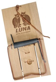 Hendrik Jan Muizenval / muizenklem - 8x stuks - hout - 10 cm