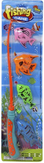 Hengelspel/vissen vangen kermis spel - voor kinderen - badvissen - bad speelgoed Multi