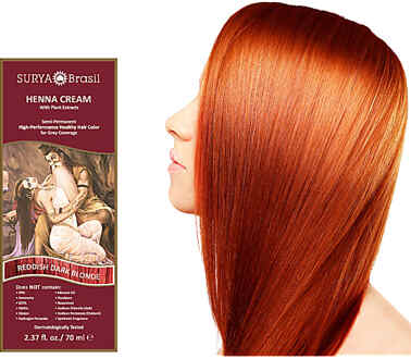 Henna Haarverf Creme - Reddish Dark Blond - 70 ml