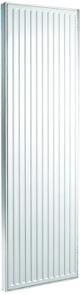 Henrad paneelradiator Vertex, staal, wit, (hxlxd) 1800x500x77mm, 21