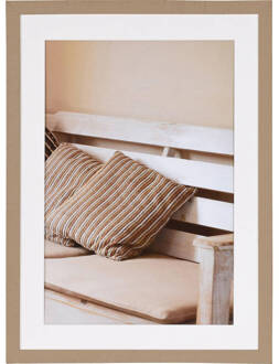 Henzo Fotolijst - Driftwood - Fotomaat 50x70 cm - Beige