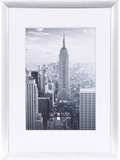 Henzo Fotolijst - Manhattan - Fotomaat 13x18 Cm - Zilver