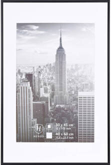 Henzo Fotolijst - Manhattan - Fotomaat 40x60 cm - Zwart