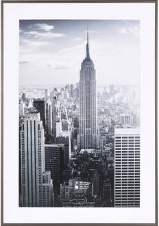 Henzo Fotolijst - Manhattan - Fotomaat 50x70 cm - Donkergrijs