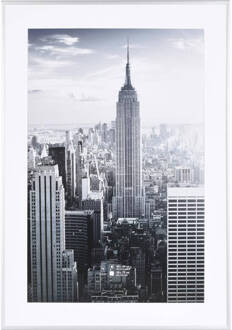 Henzo Fotolijst - Manhattan - Fotomaat 50x70 cm - Zilver