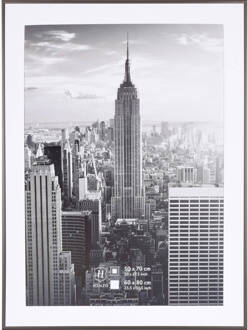 Henzo Fotolijst - Manhattan - Fotomaat 60x80 cm - Donkergrijs