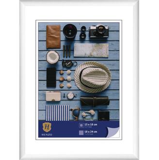 Henzo Fotolijst - Napoli - Fotomaat 18x24 cm - Wit