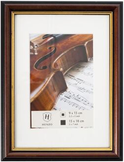 Henzo Fotolijst - Verona - Fotomaat 15x20 Cm - Donkerbruin