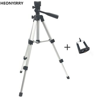 Heonyirry Alloy Aluminium 3 Sectie Mini Statief Camera Statief Telefoon Draagbare Reizen Smartphone Statief Voor Actie Camera
