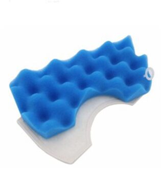 Hepa Katoen Filter 1 Set Spons Filter + 1 Set Stof Hepa Filter Voor Samsung DJ63-00669A DJ97-01040C SC65 SC66 Vacuüm cleaner Onderdelen 1 filter katoen