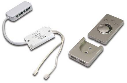 Hera 24V dimcontroller, draadloos, 80 W, afstandsbediening, 12-voudig wit