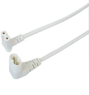 Hera Aansluitleiding voor EcoLite, 90°, 15 cm wit