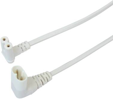 Hera Aansluitleiding voor EcoLite, 90°, 60 cm wit