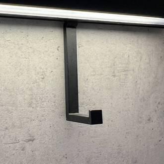 Hera Bevestigingshaak voor Intero-Line LED wandlamp, zwart