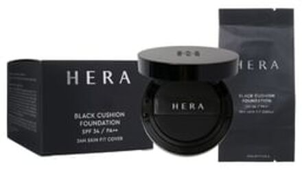 Hera Black cushion foundation Set - acht kleuren