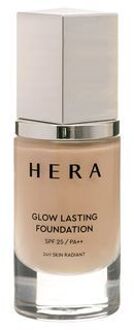 Hera Glow Lasting Foundation - 12 Colors #21C1 Rose Vanila