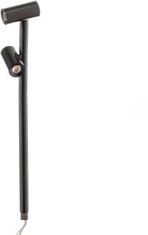 Hera LED Duo Spot 2x3 W warmwit 250 mm zwart