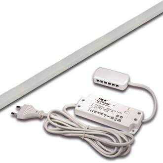Hera LED strip Basic-Tape F, IP54, 3.000K, lengte 100cm wit, opaal