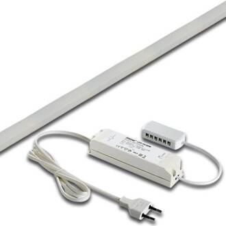 Hera LED strip Basic-Tape F, IP54, 3.000K, lengte 260cm wit, opaal