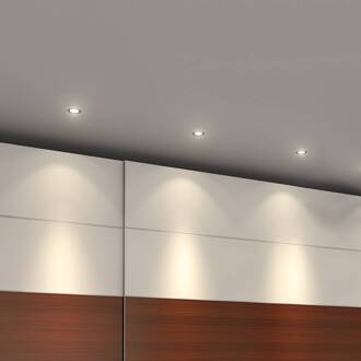 Hera Ronde LED inbouwlamp Dynamic FR 68 roestvrij staal