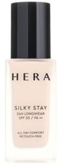 Hera Silky Stay 24H Longwear Foundation - 12 Colors 2023 Version - #17C1 Petal Ivory