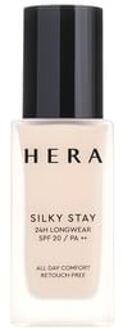 Hera Silky Stay 24H Longwear Foundation - 12 Colors 2023 Version - #19N1 Light Vanilla