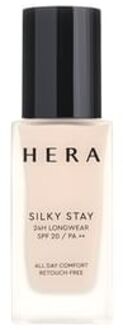 Hera Silky Stay 24H Longwear Foundation - 12 Colors 2023 Version - #21W1 Warm Vanilla