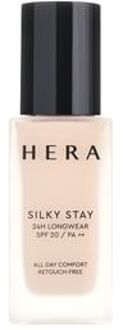Hera Silky Stay 24H Longwear Foundation - 12 Colors 2023 Version - #23C1 Pink Beige
