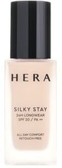 Hera Silky Stay 24H Longwear Foundation - 12 Colors 2023 Version - #23C1 Pink Beige