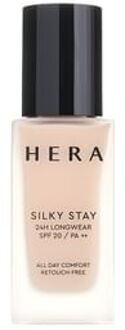 Hera Silky Stay 24H Longwear Foundation - 12 Colors 2023 Version - #25N1 Amber