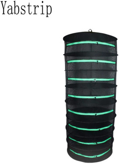 Herb Drying Folding Fishing Net hanging herbal drying net foldable drying rack closed zipper plant drying net