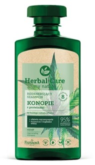 Herbal Care Regenererende Shampoo Hennep met Proteïne 330ml