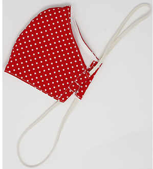 Herbruikbaar Mondmasker Volwassenen - Red Dot