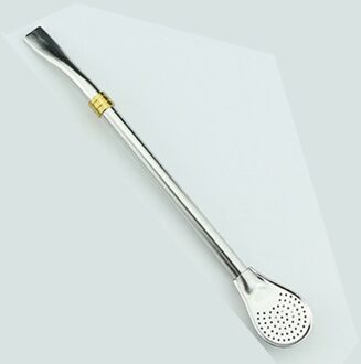 Herbruikbare 304 Roestvrij Staal Thee Filter Keuken Accessoires Rietje Melk Drinkware Bar Party Accessoire gouden