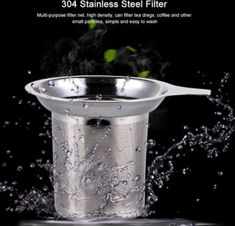 Herbruikbare 304 Rvs Thee Zetgroep Thee Theepot Tea Leaf Spice Filter Theezeefje Infusor Mesh Drinkware Keuken Accessorie