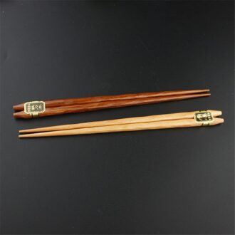 Herbruikbare 5 Paar Set Handgemaakte Bamboe Japanse Natuurlijke Houten Eetstokjes Sushi Voedsel Multi Kleur Houten Chop Sticks