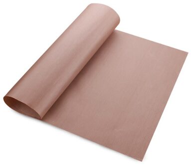 Herbruikbare Bakken Mat Hittebestendig Teflon Vel Gebak Bakken Oliepapier Pad Non-stick Dikke Oven Bakkerij Gereedschap bruin