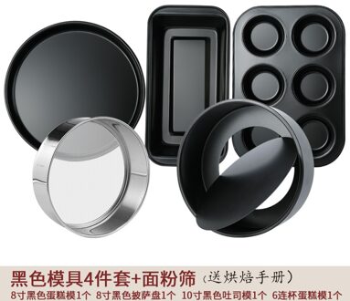 Herbruikbare Bakvorm Vierkante Bodem Staal Royal Icing Ronde Popover Pan voor Kid Roestvrij Bakken Tools Keuken Gear GG50mj