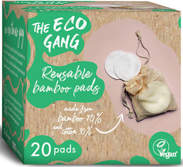 Herbruikbare Bamboe Wattenschijfjes - 20 stuks